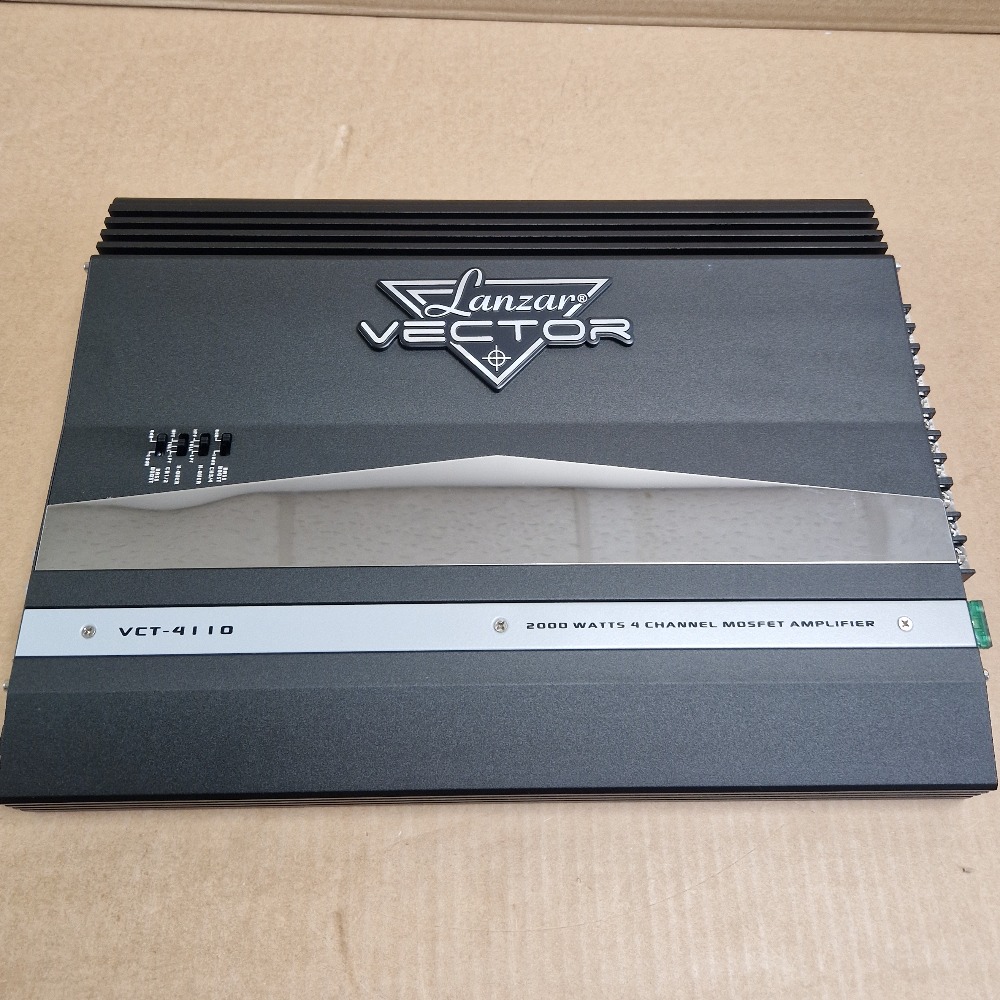 New Lanzar 4 Channel 2000w Bridgeable Car Amplifier Amp - Own4Less